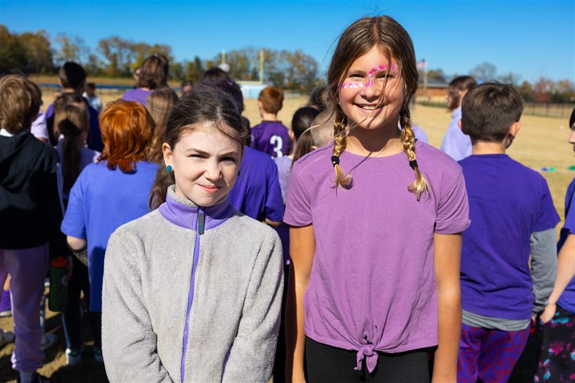 Students enjoy field day